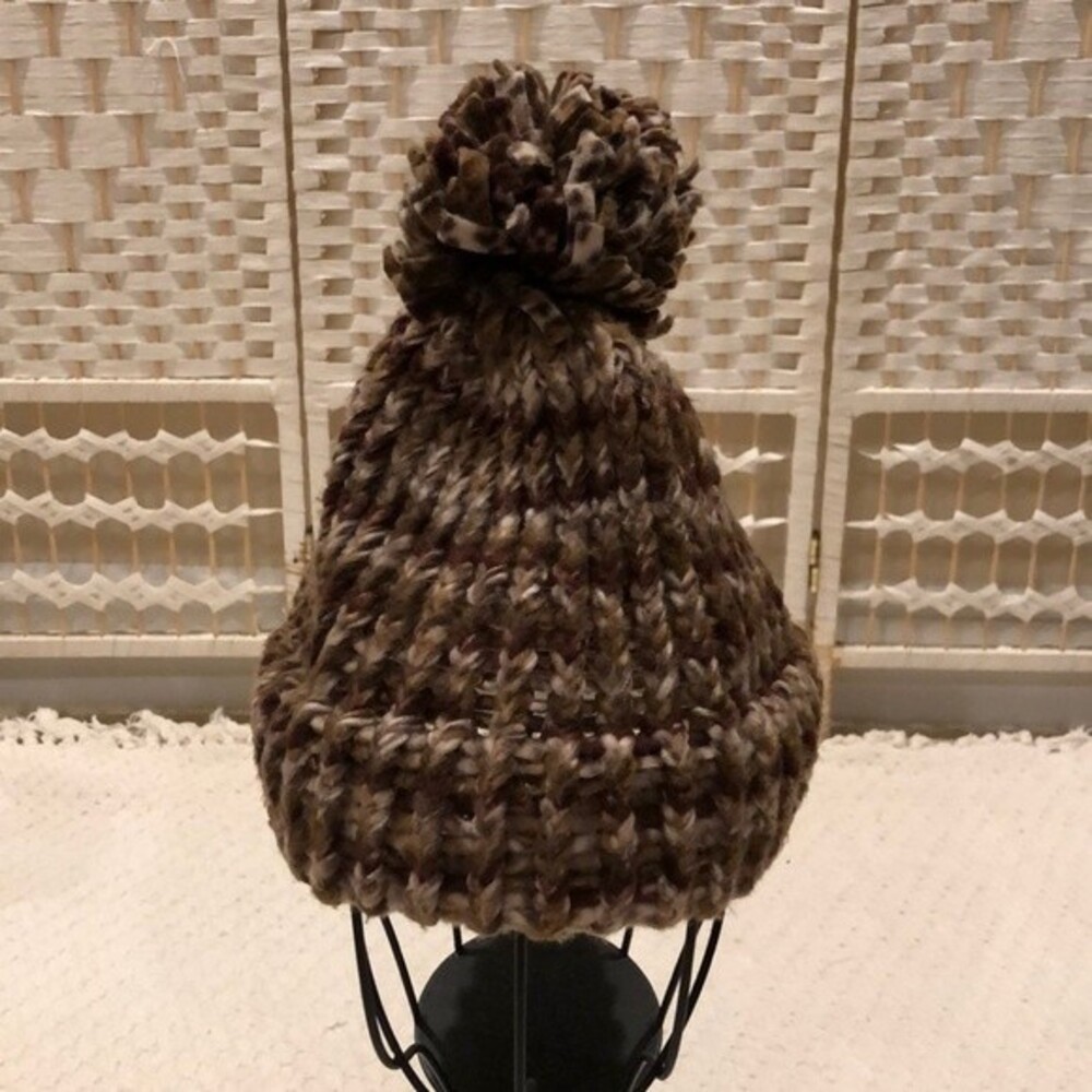 Handmade Winter Hat with Pom Pom
